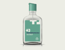 Hands Disinfection › label design